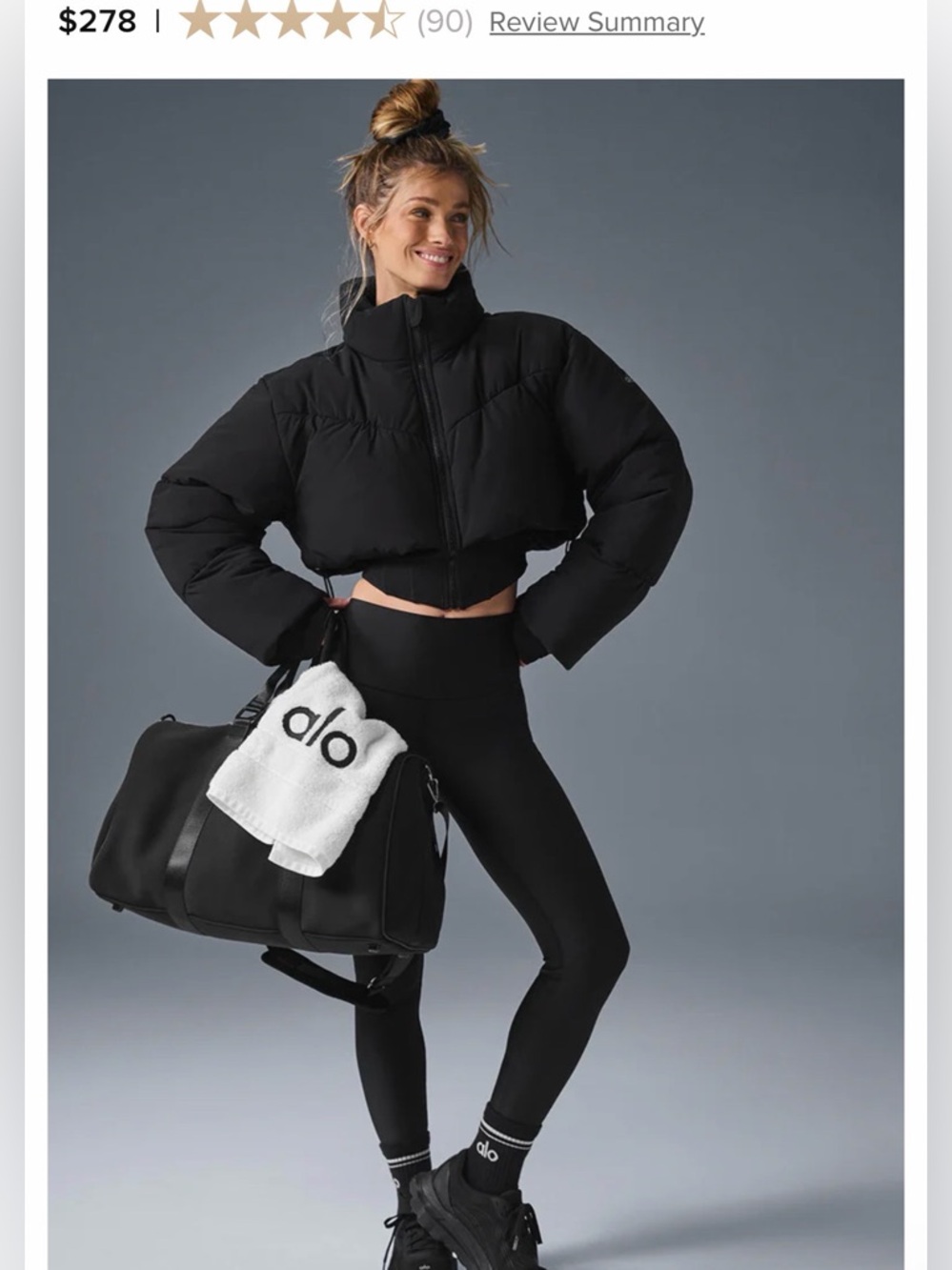 Alo Main Act Corset puffer